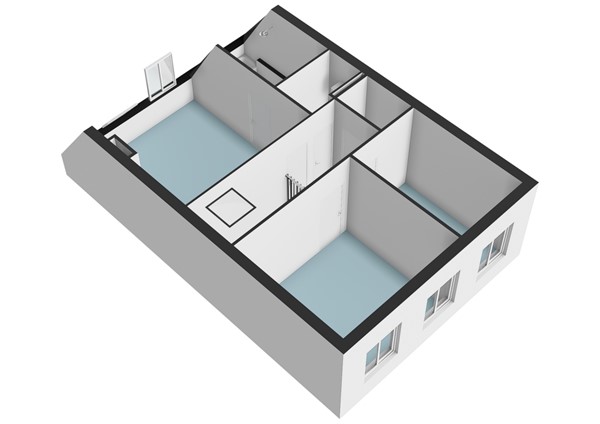 Floorplan - Plantsoen 15A, 2311 KE Leiden